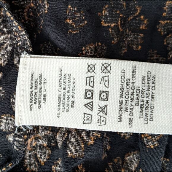 FREE PEOPLE Pradera printed dress small @Z - Picture 8 of 11